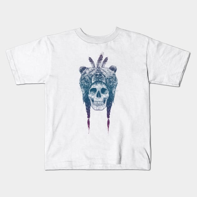 Dead shaman Kids T-Shirt by soltib